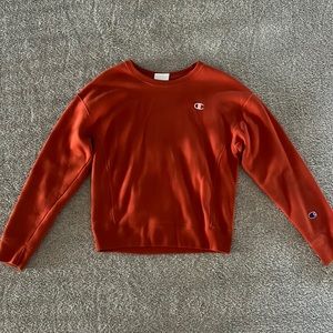 Champion burnt orange sweatshirt size small